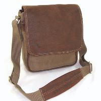 Canvas shoulder bag